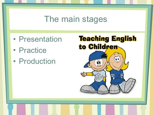 presentation practice production language teaching